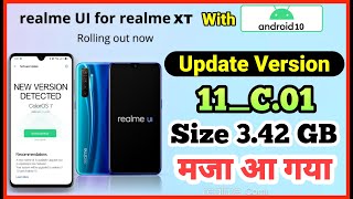 Realme XT Realme UI Update C.01 | realme UI with Android 10 update for realme XT