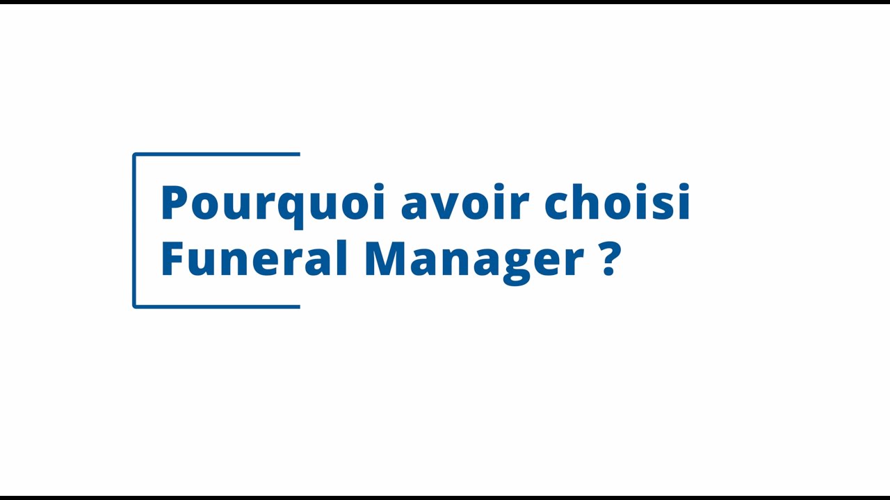 Funeral Manager   Avis utilisateur   Funrailles Deramaix