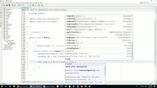 393 cs231-202 week 7 exercise 1 ArrayList Profile