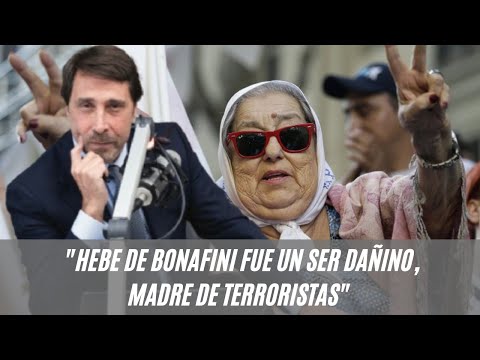 Eduardo Feinmann: "Hebe de Bonafini fue un ser dañino, madre de terroristas"