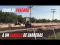 Como se prepara a un caballo de carreras previo a la competencia