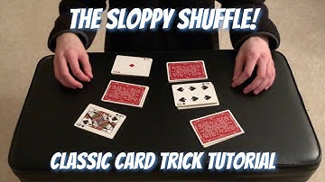 Sloppy Shuffle V.2 - Awesome Card Trick Performance/Tutorial