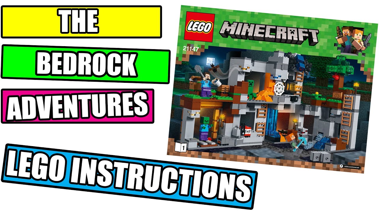 INSTRUCTIONS - THE BEDROCK ADVENTURES MINECRAFT - 21147 - YouTube