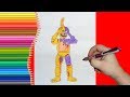 How to draw Purple Guy in Spring Bonny, Как нарисовать Фиолетового парня в Бонни