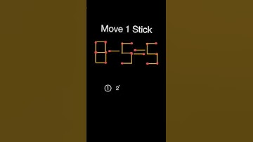 Move 1 matchstick to make equation true | math quiz #mathquiz #matchstick #shorts