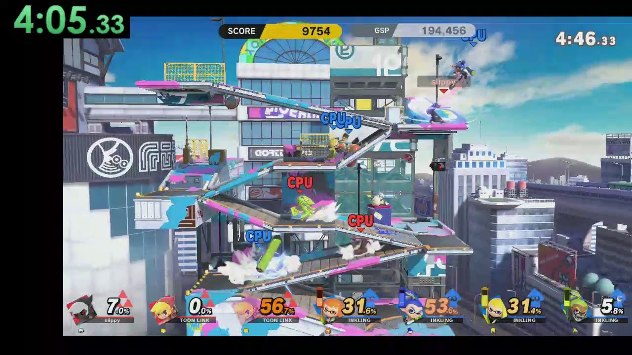 SSBU Toon Link 5.0/9.9 Speedrun in 