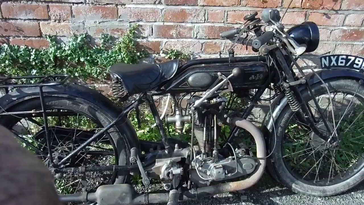 AJS 350 1926 short road rest by Performance Classics.