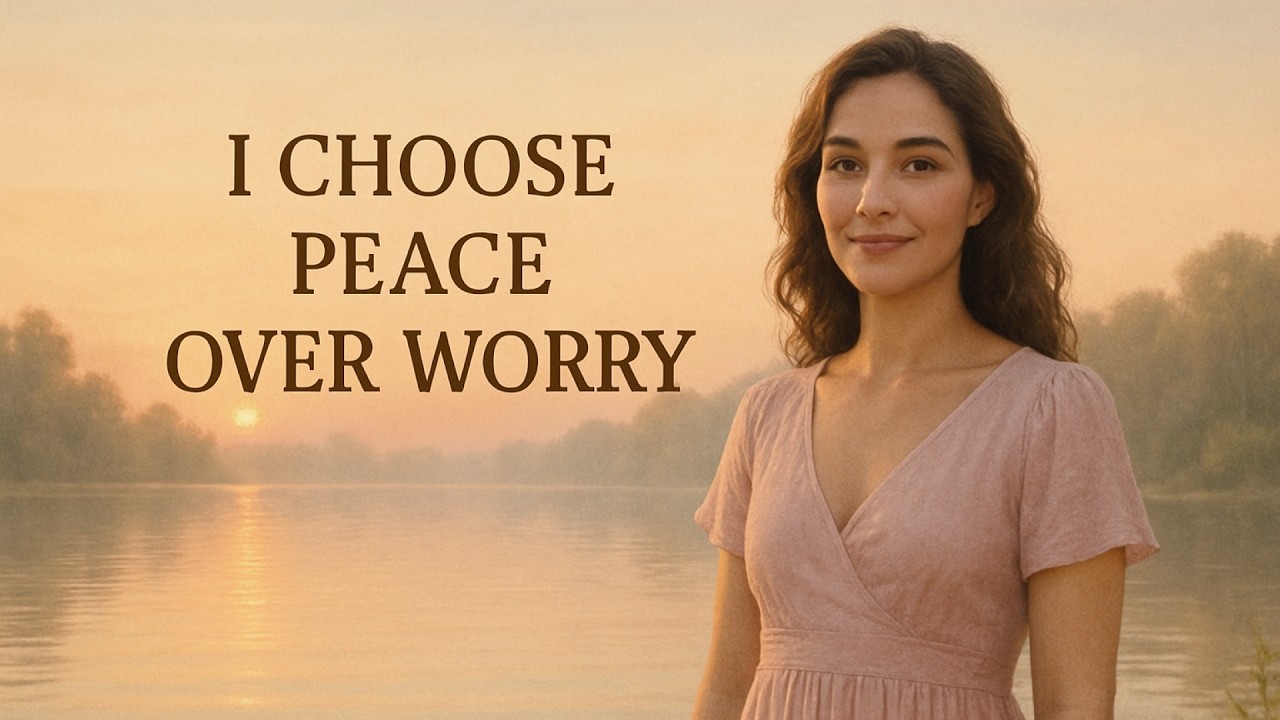 I Choose Peace Over Worry – A Song for Calm and Clarity