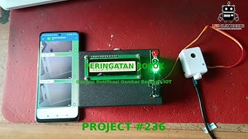 Project #236 : Sistem  Pendeteksi Asap Rokok Pada Ruangan Dengan Notifikasi Gambar  Berbasis IOT