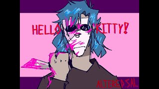 HELLO KITTY || MEME || Sally Face (SPOILERS! TW; Pink blood)