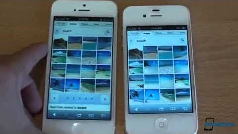 iPhone 5 - iPhone 5 vs iPhone 4S Speed Test Review