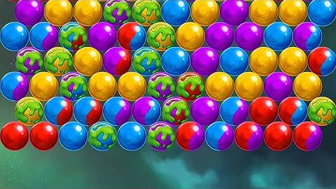 Bubble Shooter Space - Bubble Shooter Games Levels 41-45 - Android Gameplay
