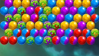 Bubble Shooter Space - Bubble Shooter Games Levels 41-45 - Android Gameplay screenshot 1