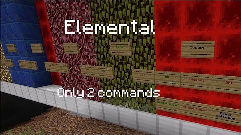 Elemental powers in Only 2 Commands