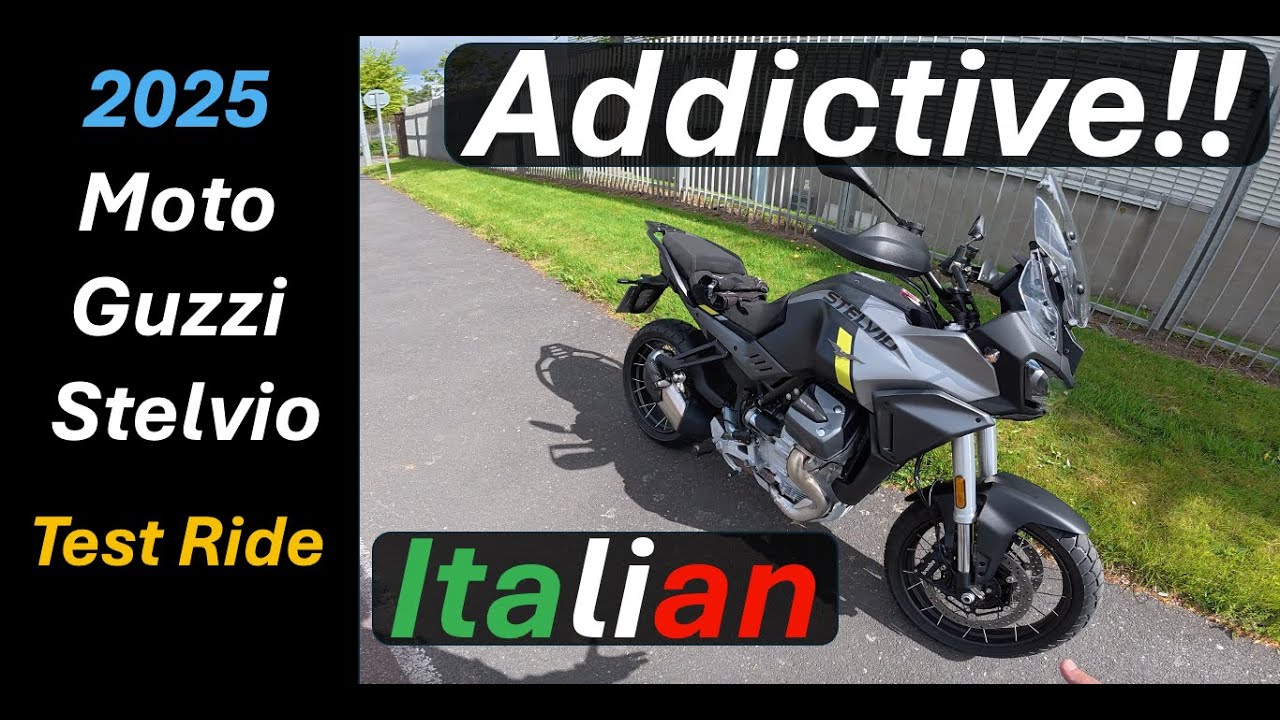2025 Moto Guzzi Stelvio Review & Test Ride
