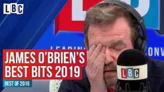 It's been another brilliant year for james o'brien as his listening
figures rose to record numbers. here are the 10 most memorable clips
from lbc present...