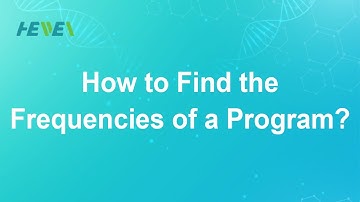 Video Tutorial: How to Find the Frequencies of a Program in HeaWea MicroGen Software?