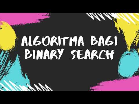 ASK BAB3.1 Pseudokod dan Carta Alir Bagi Binary Search