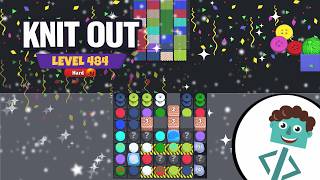 Knit Out Level 484 | Hard | Walkthrough | No Boosters