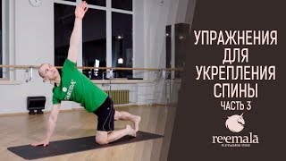 Укрепление позвоночника за несколько минут в день. Комплекс упражнений для здоровья спины | Часть 3. Укрепление позвоночника за несколько минут в день. Комплекс упражнений для здоровья спины | Часть 3.