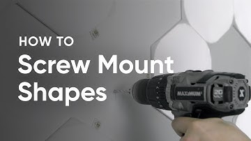 How to Screw Mount Nanoleaf Shapes | Nanoleaf