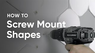 How to Screw Mount Nanoleaf Shapes | Nanoleaf