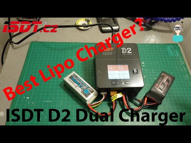 ISDT D2 200W 20A AC Dual Channel Output Smart Battery Balance
