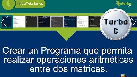 arrays – turbo C (operaciones aritmeticas entre matrices)
