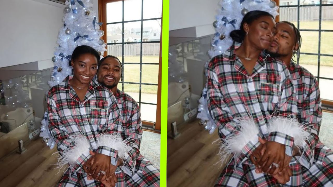 During The Drama Simone Biles And Her Husband Jonathan Owens Wear