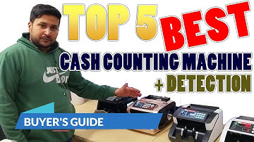 TOP 5: Best Cheapest Cash Counting Machines with Fake Note Detection! 2024 Buyer
