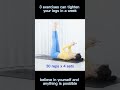 3 Exercises Can Tighten Your Legs In A Week Leg Workout Slim Thighs In 7 DAYS