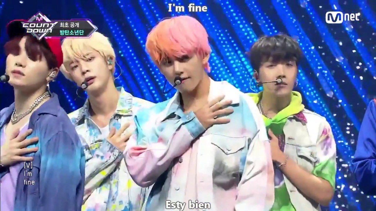 [LIVE] BTS (방탄소년단) - I'm Fine [Sub Español + Hangul + Rom] HD - YouTube