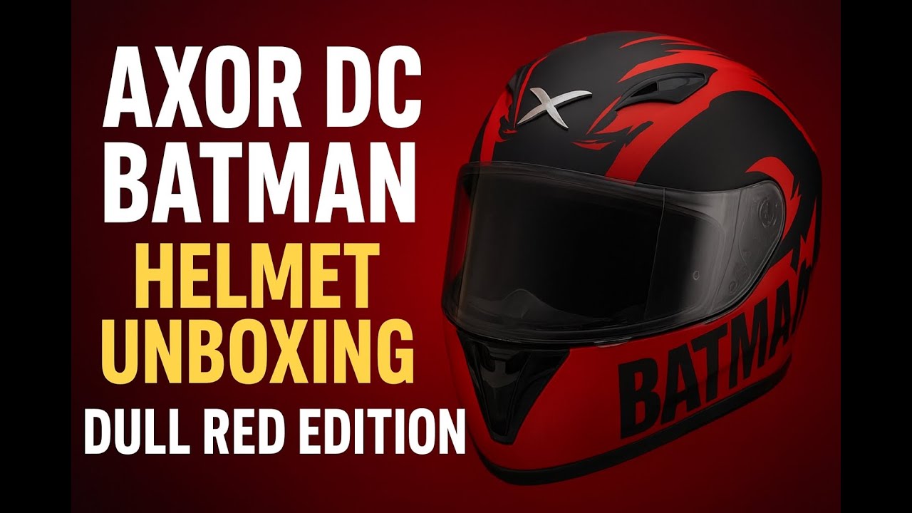 Is the Axor DC Batman Helmet Dull Red Edition Worth Buying in 2025