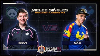 iBDW vs Axe - Singles Bracket Losers R3 - Smash Summit 14 | Fox vs Pikachu