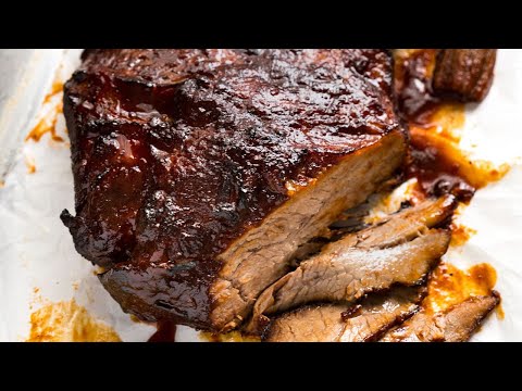 Slow Cooker Beef Brisket with BBQ Sauce