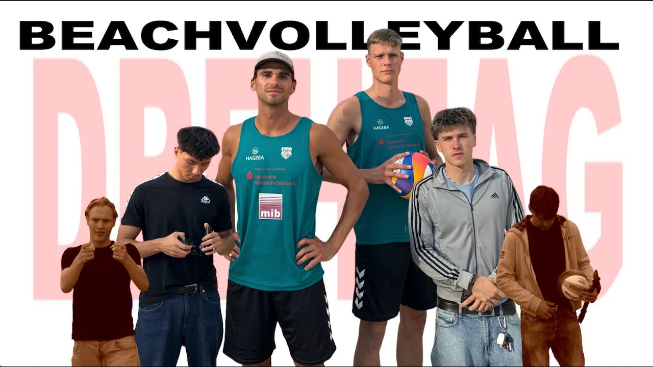 Wir drehen für BEACHVOLLEYBALL Profis l Blurred Motion