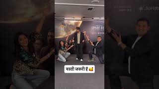 Shriya Saran & Nakuul Mehta Spotted For The Upcoming Show Promotion- Space Gen Chandrayaan .