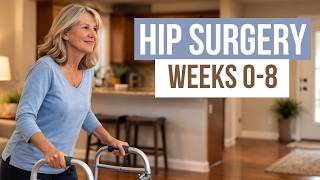 Best Hip Replacement Exercises at Home (Weeks 0–8)