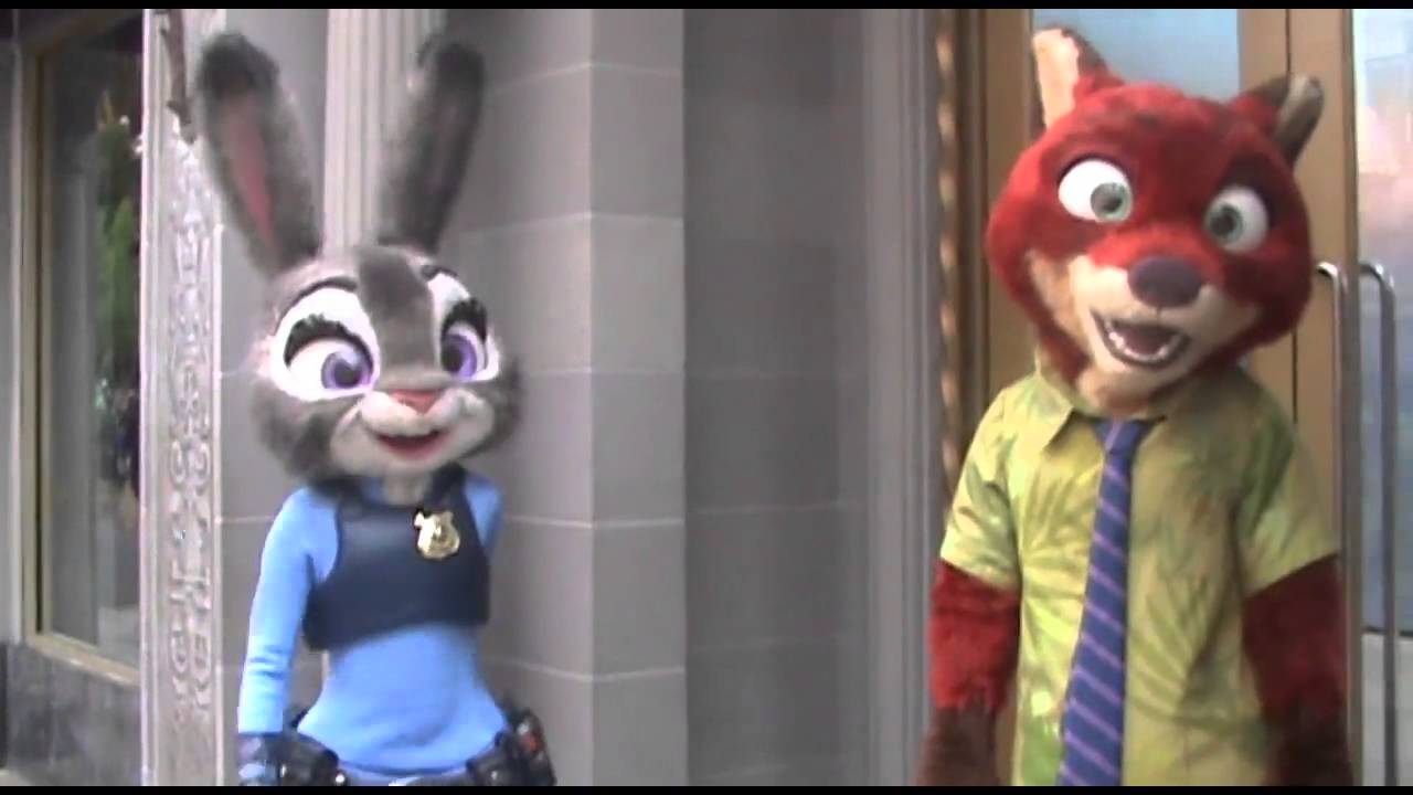 Judy Hopps and Nick Wilde Meet and Greet at DCA
