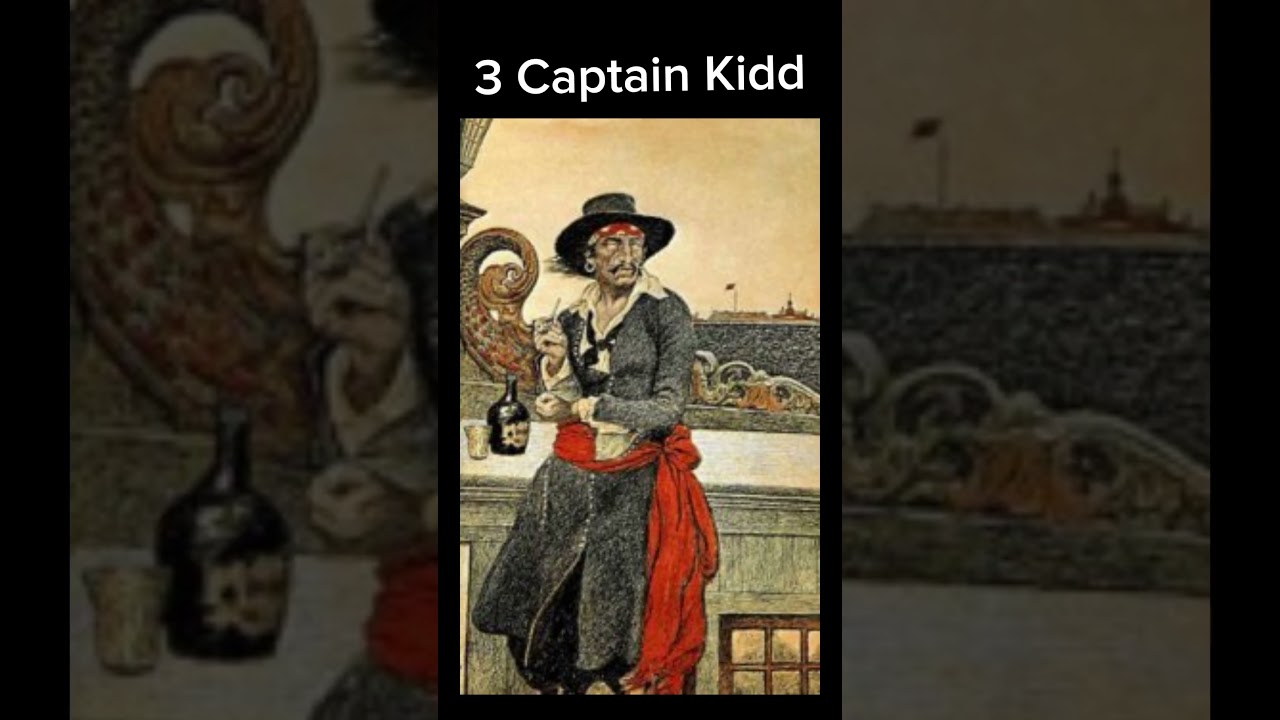 The  top 5 most famous pirates