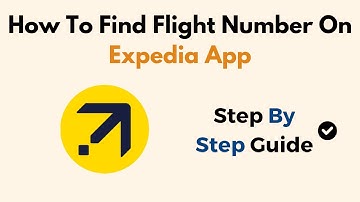How To Find Flight Number On Expedia App