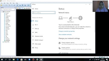 Konfigurasi Internet Gateway Di Mikrotik menggunakan Vmware