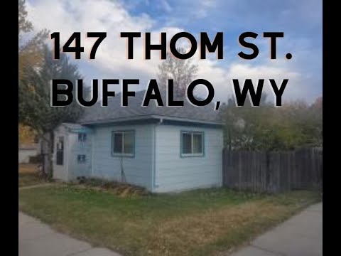 147 Thom St., Buffalo, WY home video tour