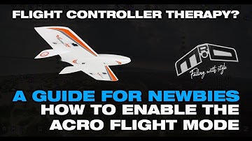 How to enable the Acro flight mode in iNav