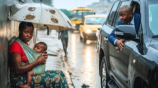 Billionaire Ceo Sees A Homeless Mother Begging With Her Baby, What He Did Left Everyone In Tears!