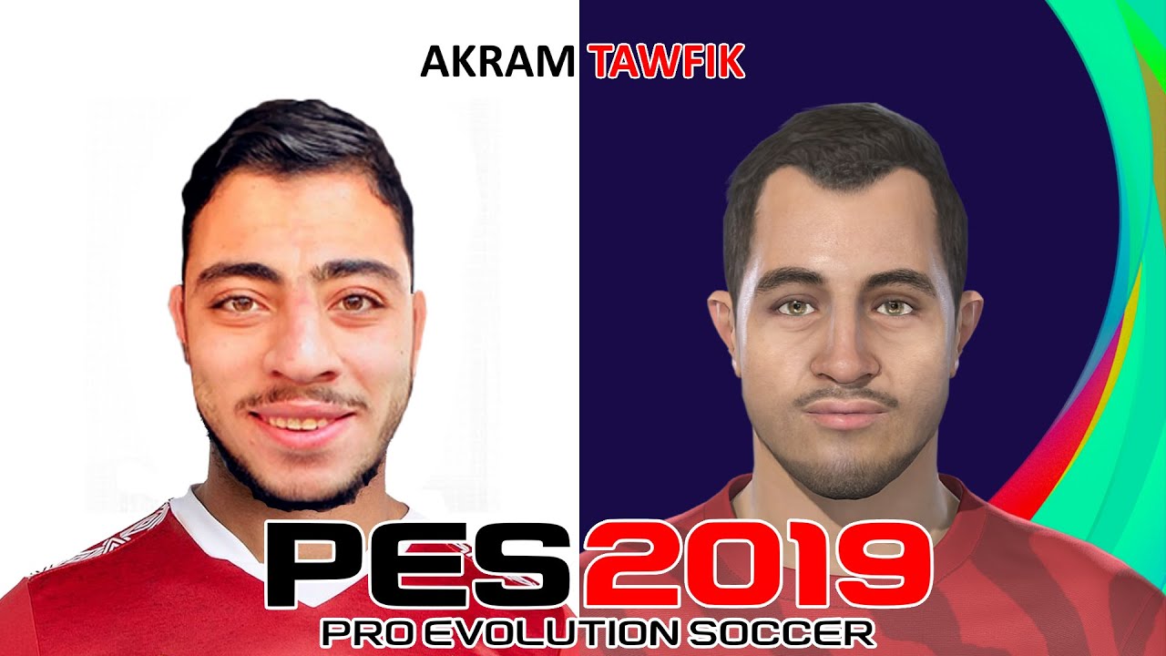 AKRAM TAWFIK | PES 2019/2020/2021 | FACE BUILD & STATS - YouTube