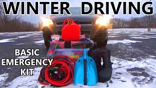DIY Winter Driving Vehicle Emergency Kit: Things You Need To Stay Safe When Winter Weather Turns Bad
