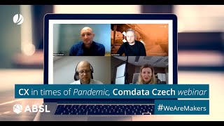 Customer Experience in times of pandemic: webinar Comdata Czech with ABSL