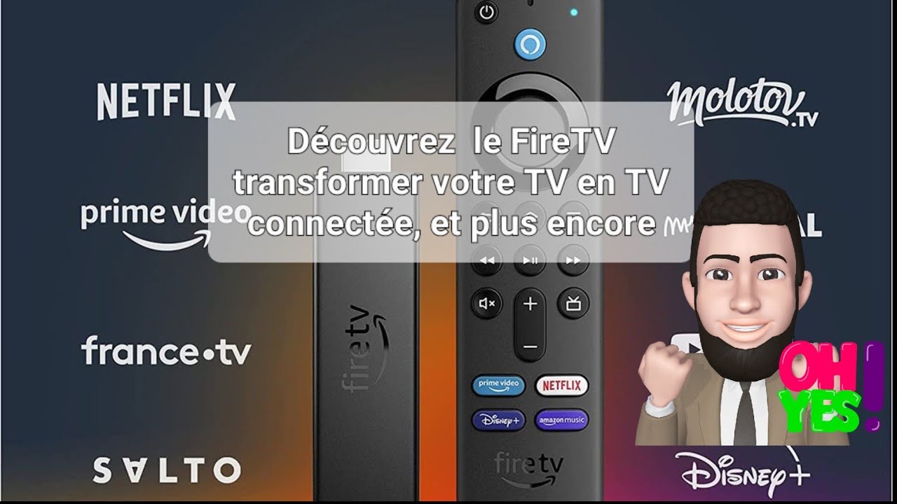 Découvrez le FireTV transformer votre TV en TV connectée, et plus encore 