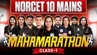NORCET 10 Mains Preparation | NORCET 10 Mains Marathon Class | NORCET 10 MCQ Series | One Shot